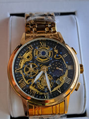 LIGE "dream watch" Golden black face