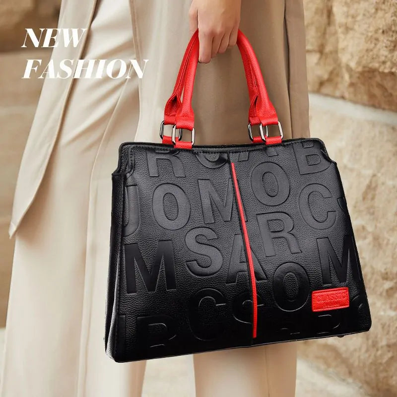 Letter Printed Luxury Handbags