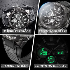 Luxury Brand LIGE Men Fashion Sport Watches Men's Quartz