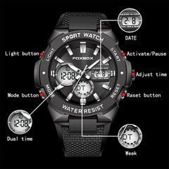 Luxury Brand LIGE Men Fashion Sport Watches Men's Quartz