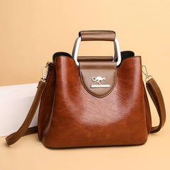 PU Soft Leather Texture Handbag New Cross-border Women's Bag